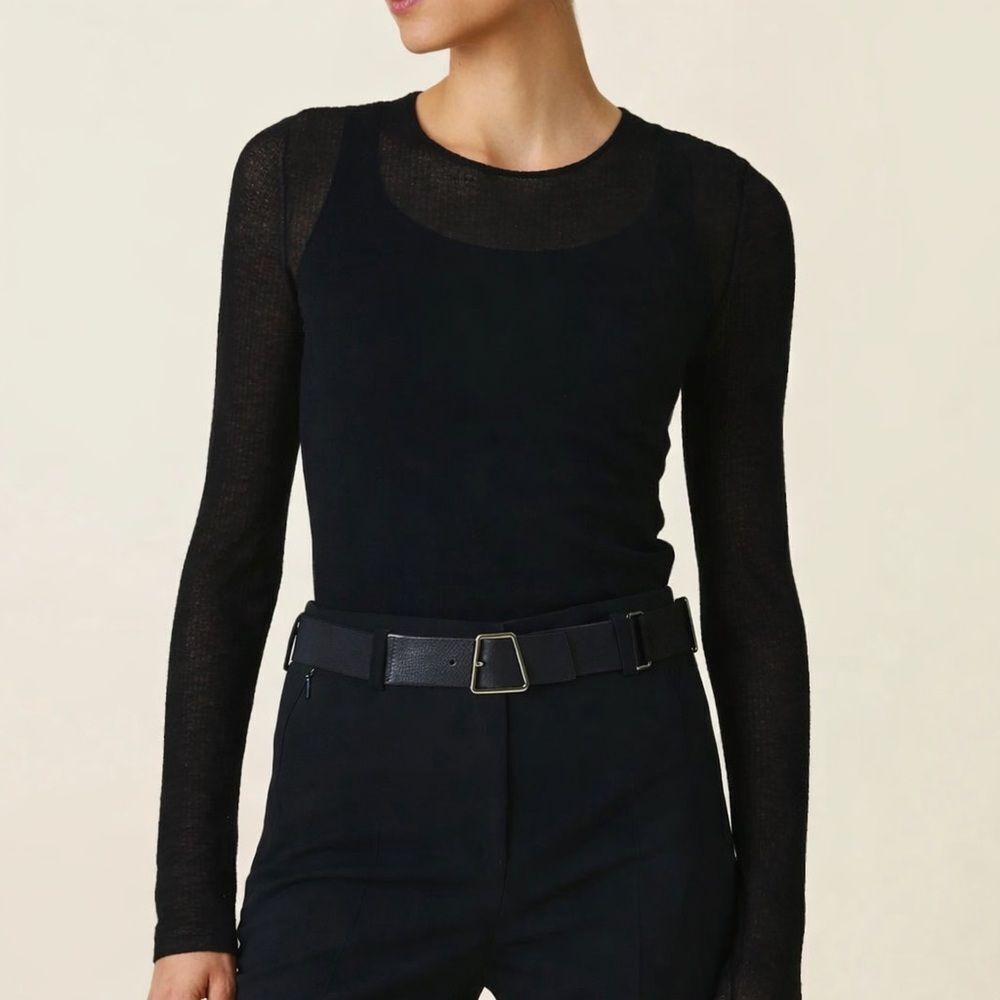 AKRIS punto Cashmere Wool Silk Sweater 6